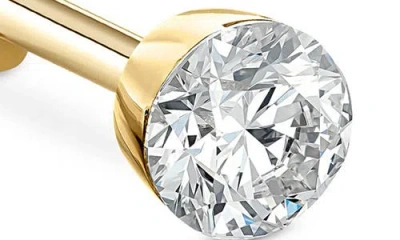 Maria Tash Invisible Diamond Threaded Stud Earring