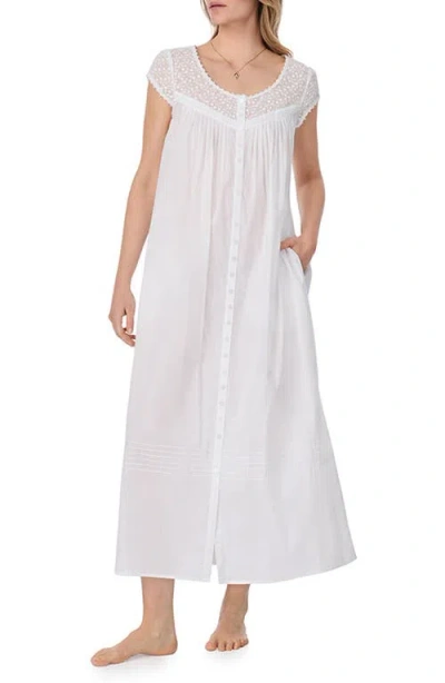 Eileen West Cap Sleeve Cotton Lawn Ballet Nightgown