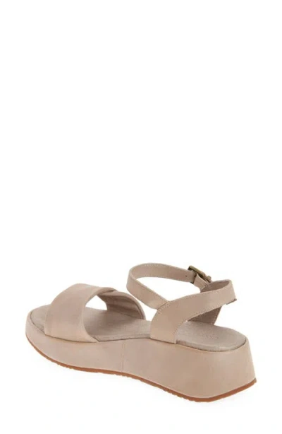 Chocolat Blu Elly Ankle Strap Platform Wedge Sandal