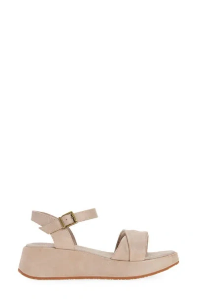 Chocolat Blu Elly Ankle Strap Platform Wedge Sandal