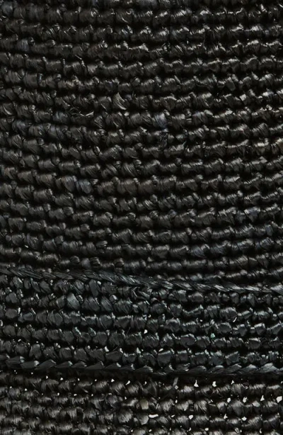 Rag & Bone Lela Raffia Rollable Bucket Hat
