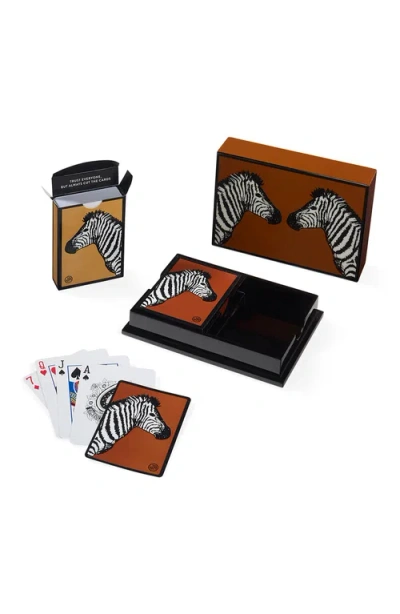 Jonathan Adler Zebra Lacquer Card Set