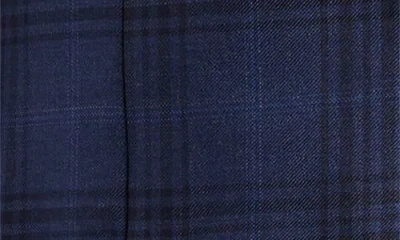 Heritage Gold Blue Plaid Super 130s Wool Sport Coat