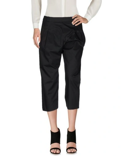 Balenciaga Cropped Trousers & Culottes In Black