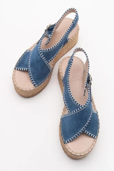 Forever & Always Shoes Bellezza Leather Platform Sandal
