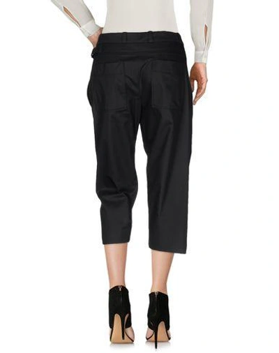 Shop Balenciaga Cropped Pants & Culottes In Black