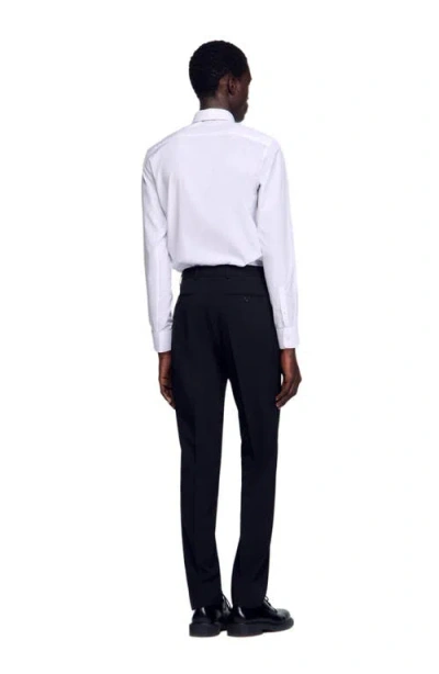 Sandro Classic Fit Suit Trousers