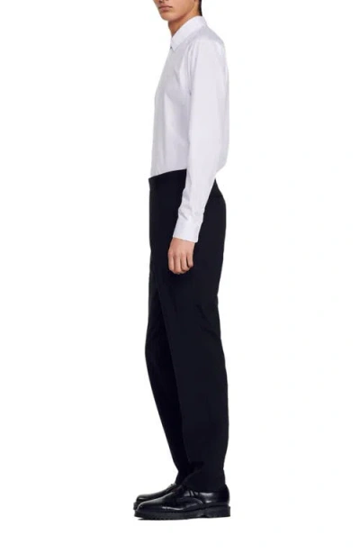 Sandro Classic Fit Suit Trousers