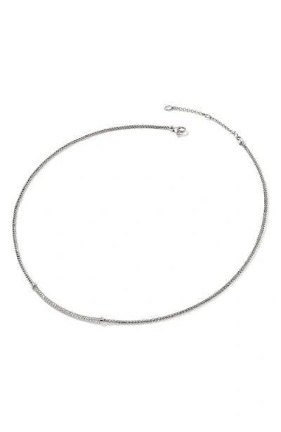 John Hardy Jh Essentials Pavé Necklace, Diamonds, 1.8mm