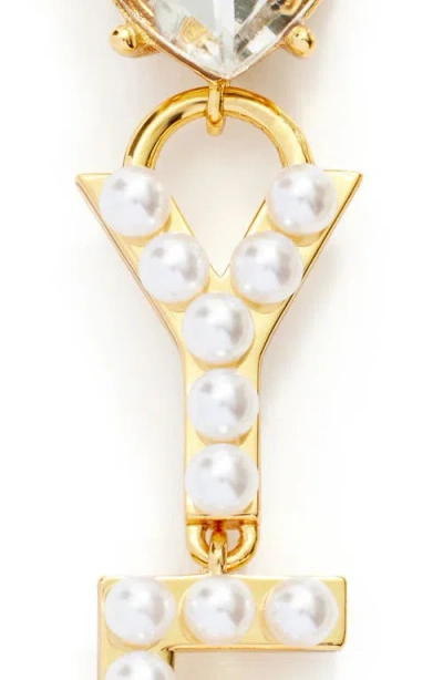 Kleinfeld 'yes' Faux Pearl Drop Earrings