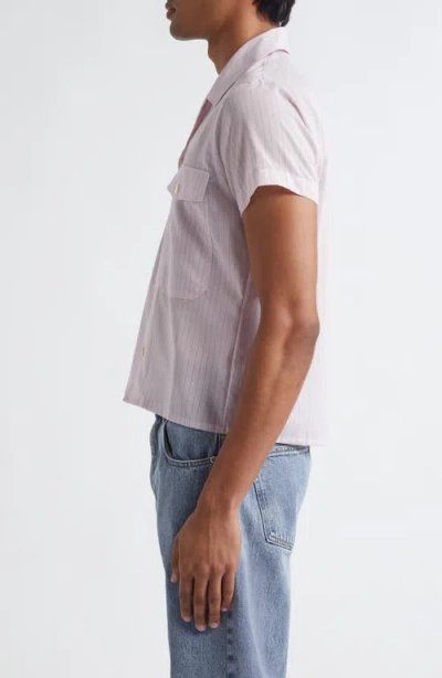 Shop Second / Layer Second Layer Stripe Camp Shirt
