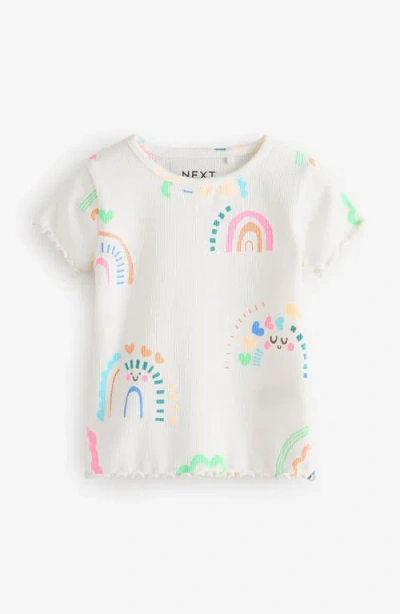 Next Kids' Assorted 5-pack Rib T-shirts