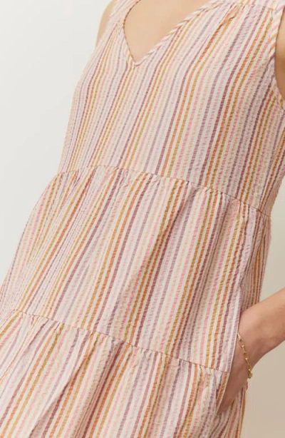 Marine Layer Corinne Stripe Sleeveless Maxi Dress
