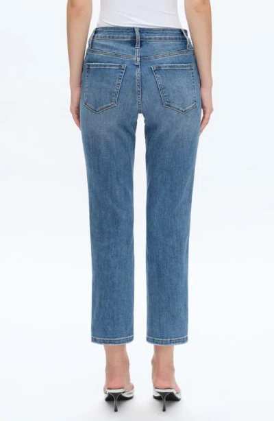 Bayeas High Waist Ankle Straight Leg Jeans