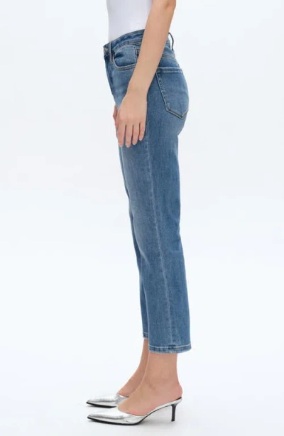 Bayeas High Waist Ankle Straight Leg Jeans