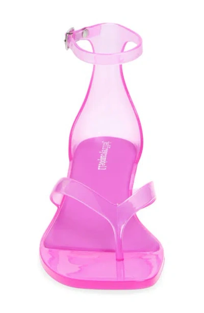 Jeffrey Campbell Gummy Ankle Strap Sandal