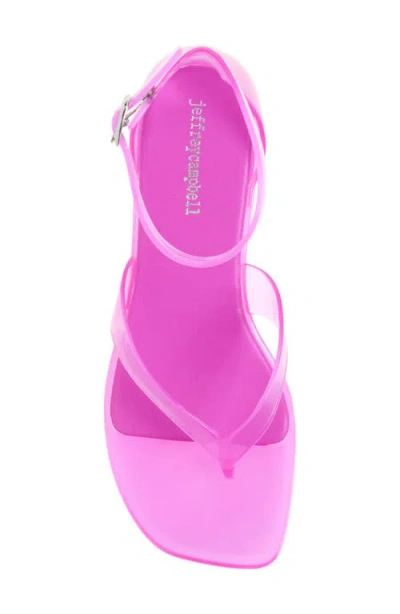 Jeffrey Campbell Gummy Ankle Strap Sandal