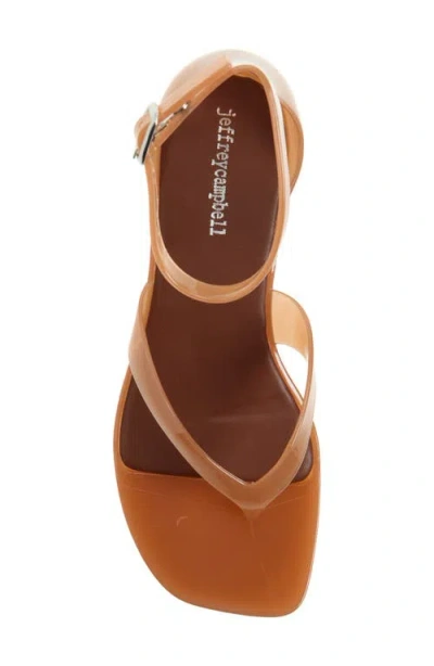 Jeffrey Campbell Gummy Ankle Strap Sandal
