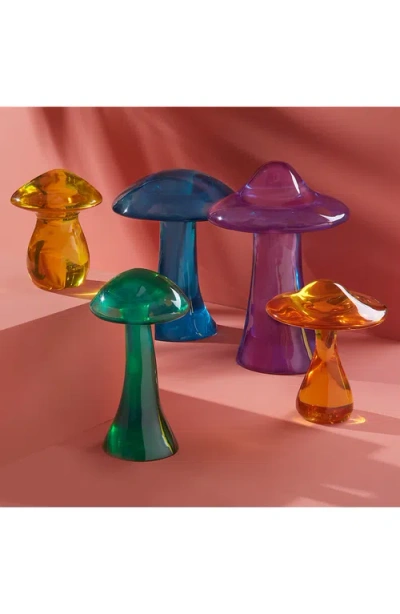 Jonathan Adler Purple Acrylic Mushroom