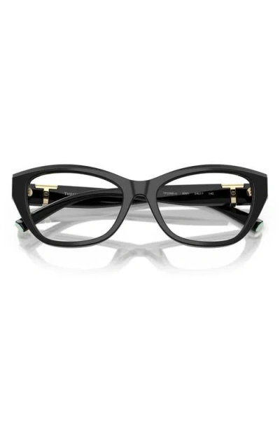 Tiffany & Co . 52mm Cat Eye Optical Glasses In Black