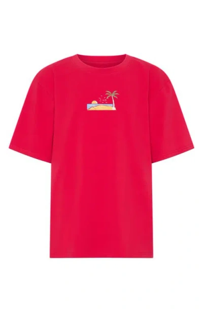 Tiny Tribe Kids' Livin' The Life Cotton Graphic T-shirt