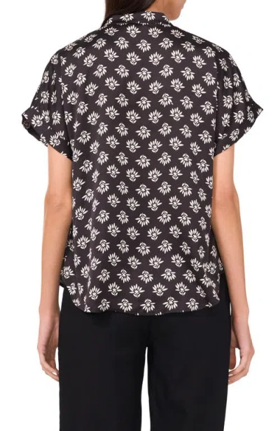 Halogen ® Textured Tie Front Shirt