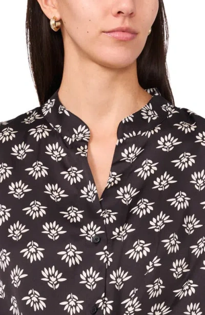 Halogen ® Textured Tie Front Shirt