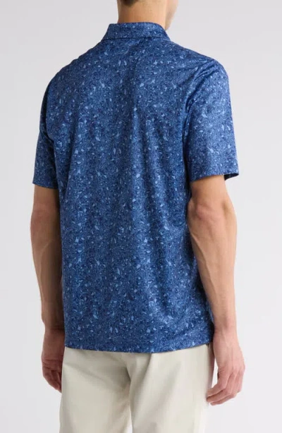 Greg Norman Marble Shark Performance Knit Polo