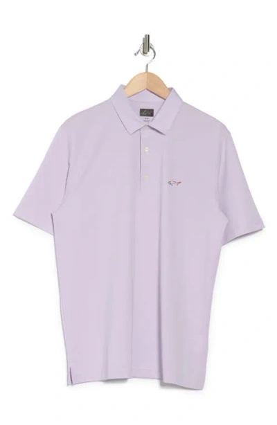 Greg Norman Oyster Piqué Performance Polo