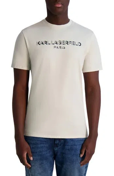 Karl Lagerfeld Paris Tech Chest Logo Graphic T-shirt