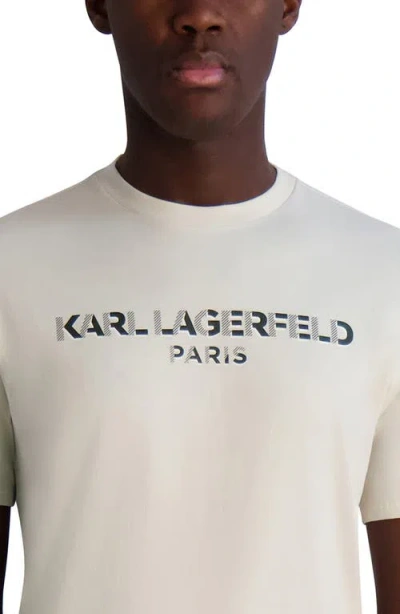 Karl Lagerfeld Paris Tech Chest Logo Graphic T-shirt