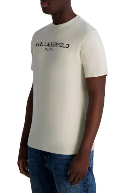Karl Lagerfeld Paris Tech Chest Logo Graphic T-shirt