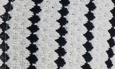Karl Lagerfeld Paris Stripe Sweater Knit Button-up Shirt
