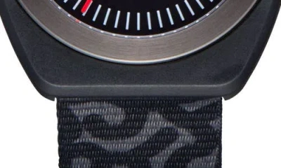 Nixon Light Wave Recycled Strap Solar Watch, 36mm In Blue