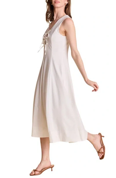 Endless Rose Front Bow Tie Midi Dress
