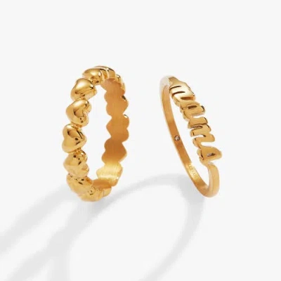 Alex And Ani Mama Ring Set Of 2