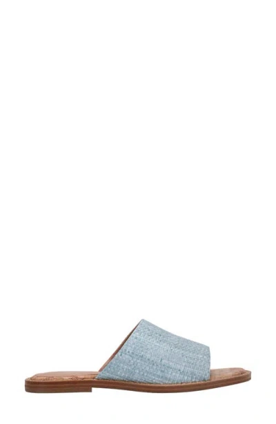 Marc Fisher Ltd Grayce Slide Sandal In Blue
