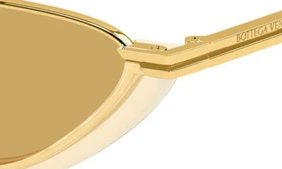 Bottega Veneta Recycled Acetate And Metal Cat-eye Sunglasses