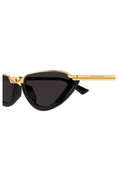 Bottega Veneta Recycled Acetate And Metal Cat-eye Sunglasses