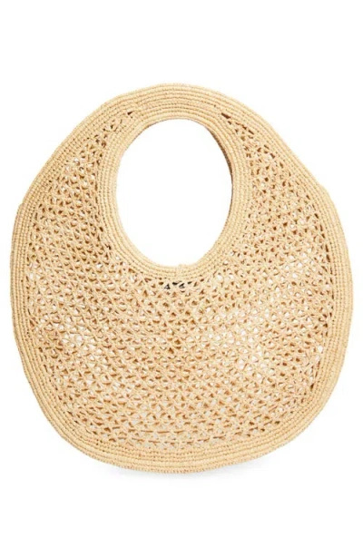 Jacquemus Le Petit Rond Raffia Shoulder Bag