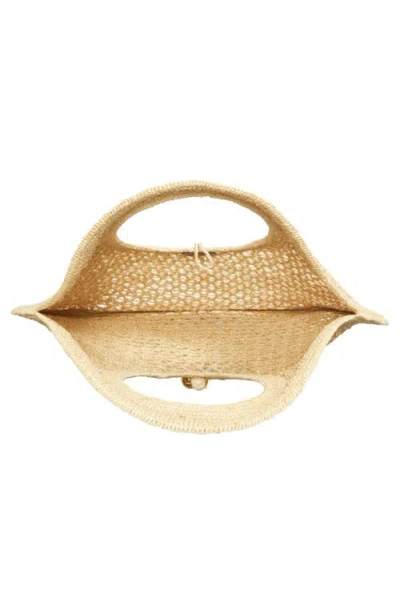 Jacquemus Le Petit Rond Raffia Shoulder Bag