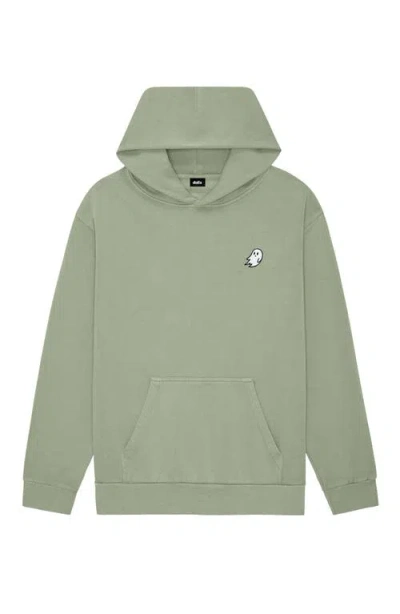 Dalix Mens Ghost Midweight Fleece Relaxed Hooded Sweatshirt