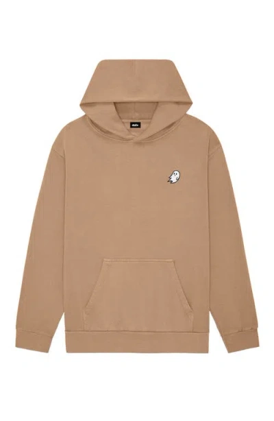 Dalix Mens Ghost Midweight Fleece Relaxed Hooded Sweatshirt