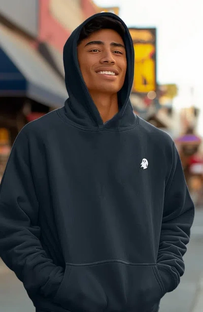 DALIX DALIX MENS GHOST MIDWEIGHT FLEECE RELAXED HOODED SWEATSHIRT 