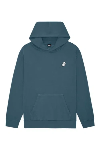 Dalix Mens Ghost Midweight Fleece Relaxed Hooded Sweatshirt