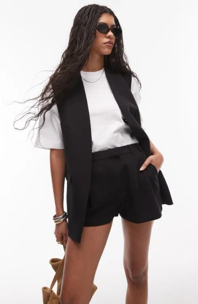 Topshop Mini Winged Tailored Shorts
