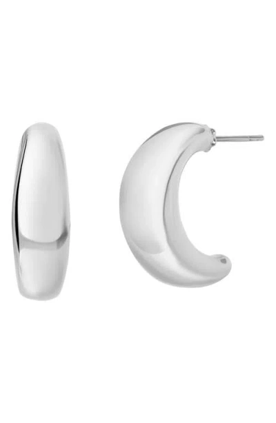 Bony Levy Chunky Half Hoop Earrings