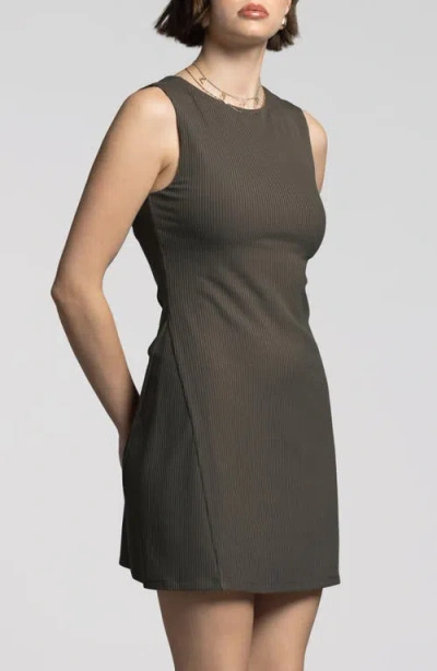 Weekend Los Angeles Angelica Sleeveless Rib Minidress