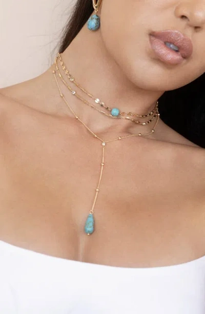 Ettika Layered Y-necklace