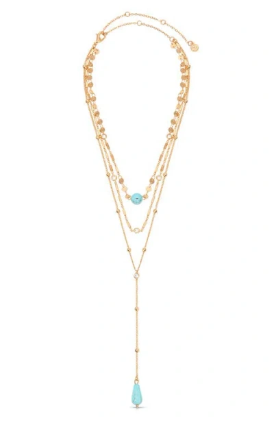 Ettika Layered Y-necklace
